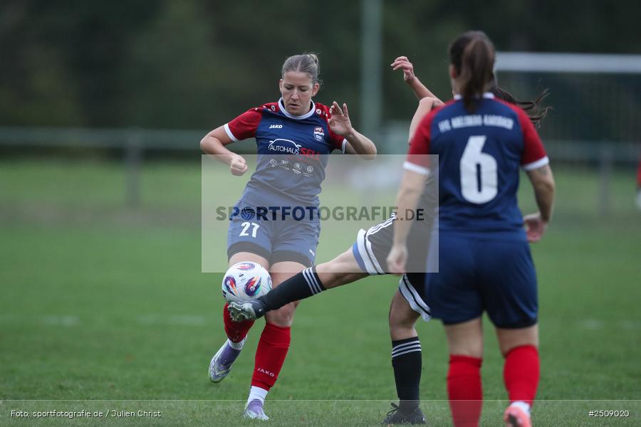 sport, action, Sportgelände, Hiscox Bezirkspokal Unterfranken, Fussball, FVgg Kickers Aschaffenburg, FVG, FFC Adelsberg-Karsbach, FFC, BFV, Adelsberg, Achtelfinale, 17.09.2025 - Bild-ID: 2509020