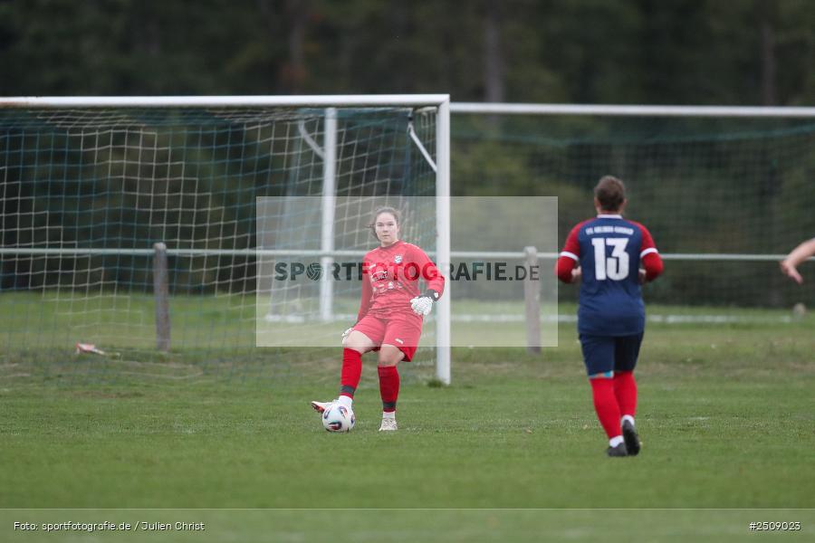 sport, action, Sportgelände, Hiscox Bezirkspokal Unterfranken, Fussball, FVgg Kickers Aschaffenburg, FVG, FFC Adelsberg-Karsbach, FFC, BFV, Adelsberg, Achtelfinale, 17.09.2025 - Bild-ID: 2509023