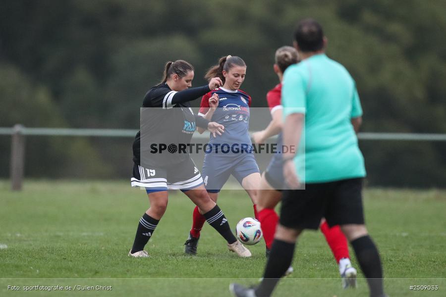 sport, action, Sportgelände, Hiscox Bezirkspokal Unterfranken, Fussball, FVgg Kickers Aschaffenburg, FVG, FFC Adelsberg-Karsbach, FFC, BFV, Adelsberg, Achtelfinale, 17.09.2025 - Bild-ID: 2509033