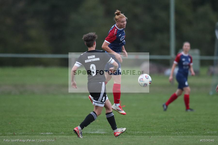 sport, action, Sportgelände, Hiscox Bezirkspokal Unterfranken, Fussball, FVgg Kickers Aschaffenburg, FVG, FFC Adelsberg-Karsbach, FFC, BFV, Adelsberg, Achtelfinale, 17.09.2025 - Bild-ID: 2509040