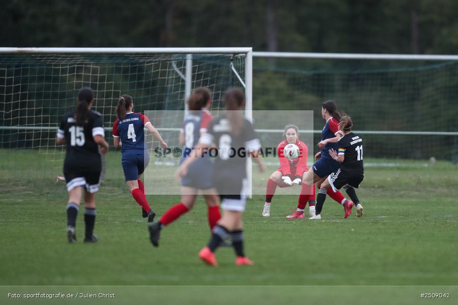 sport, action, Sportgelände, Hiscox Bezirkspokal Unterfranken, Fussball, FVgg Kickers Aschaffenburg, FVG, FFC Adelsberg-Karsbach, FFC, BFV, Adelsberg, Achtelfinale, 17.09.2025 - Bild-ID: 2509042