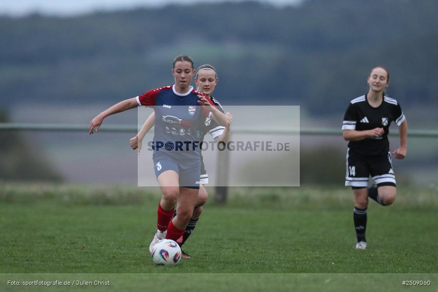 sport, action, Sportgelände, Hiscox Bezirkspokal Unterfranken, Fussball, FVgg Kickers Aschaffenburg, FVG, FFC Adelsberg-Karsbach, FFC, BFV, Adelsberg, Achtelfinale, 17.09.2025 - Bild-ID: 2509060