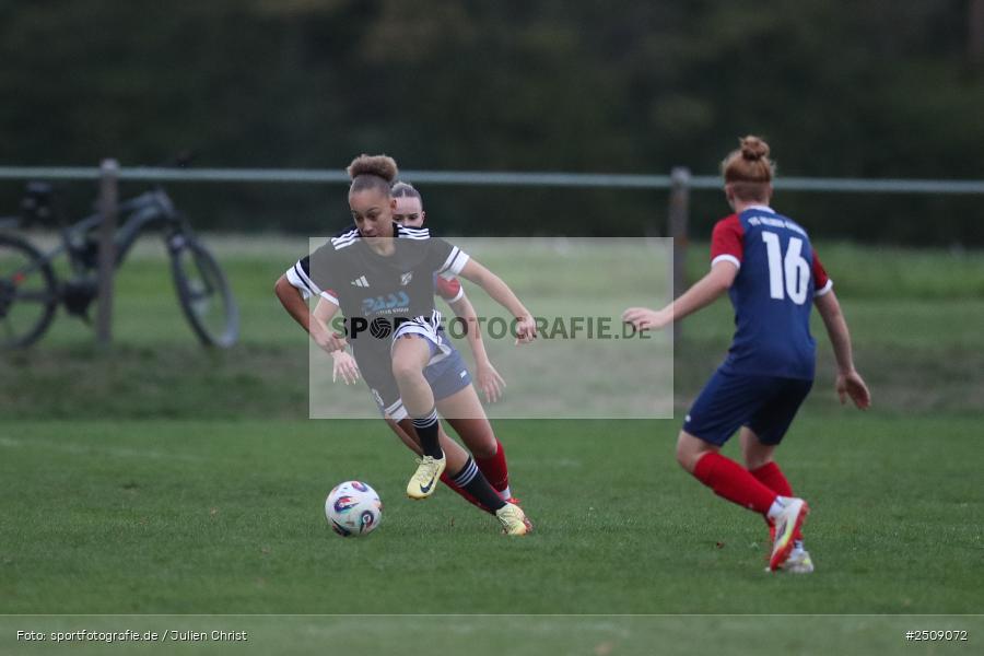 sport, action, Sportgelände, Hiscox Bezirkspokal Unterfranken, Fussball, FVgg Kickers Aschaffenburg, FVG, FFC Adelsberg-Karsbach, FFC, BFV, Adelsberg, Achtelfinale, 17.09.2025 - Bild-ID: 2509072