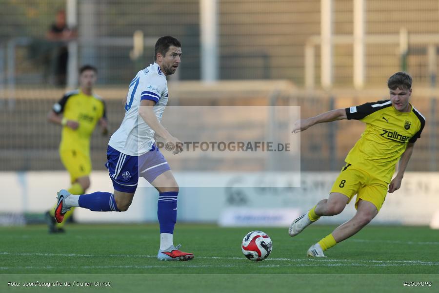 Stadion am Schönbusch, Aschaffenburg, 19.09.2025, sport, action, Fussball, BFV, 9. Spieltag, Regionalliga Bayern, DJK, SVA, DJK Vilzing, SV Viktoria Aschaffenburg - Bild-ID: 2509092
