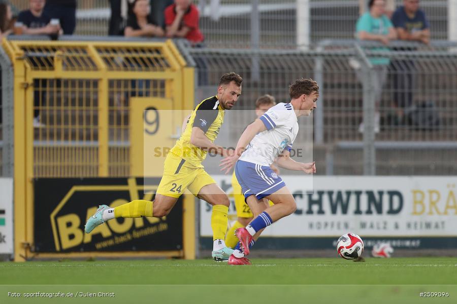 Stadion am Schönbusch, Aschaffenburg, 19.09.2025, sport, action, Fussball, BFV, 9. Spieltag, Regionalliga Bayern, DJK, SVA, DJK Vilzing, SV Viktoria Aschaffenburg - Bild-ID: 2509096