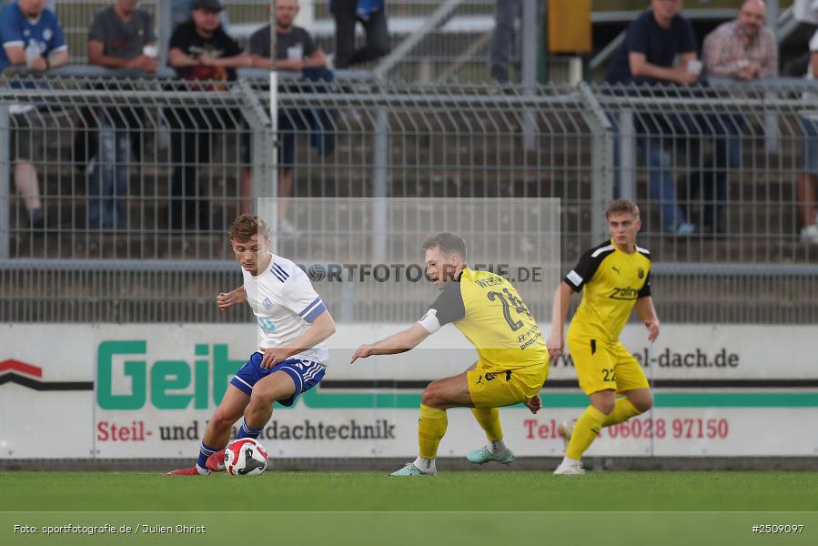 Stadion am Schönbusch, Aschaffenburg, 19.09.2025, sport, action, Fussball, BFV, 9. Spieltag, Regionalliga Bayern, DJK, SVA, DJK Vilzing, SV Viktoria Aschaffenburg - Bild-ID: 2509097