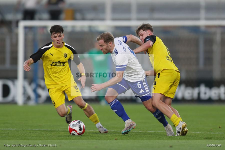 Stadion am Schönbusch, Aschaffenburg, 19.09.2025, sport, action, Fussball, BFV, 9. Spieltag, Regionalliga Bayern, DJK, SVA, DJK Vilzing, SV Viktoria Aschaffenburg - Bild-ID: 2509098
