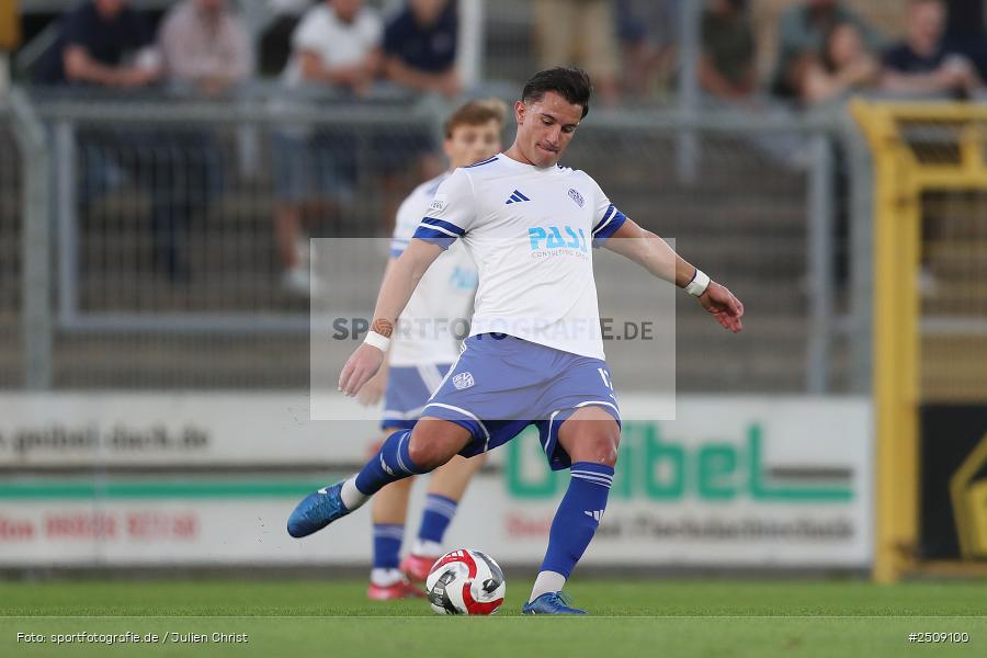 Stadion am Schönbusch, Aschaffenburg, 19.09.2025, sport, action, Fussball, BFV, 9. Spieltag, Regionalliga Bayern, DJK, SVA, DJK Vilzing, SV Viktoria Aschaffenburg - Bild-ID: 2509100