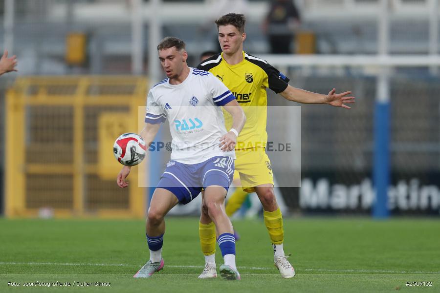 Stadion am Schönbusch, Aschaffenburg, 19.09.2025, sport, action, Fussball, BFV, 9. Spieltag, Regionalliga Bayern, DJK, SVA, DJK Vilzing, SV Viktoria Aschaffenburg - Bild-ID: 2509102