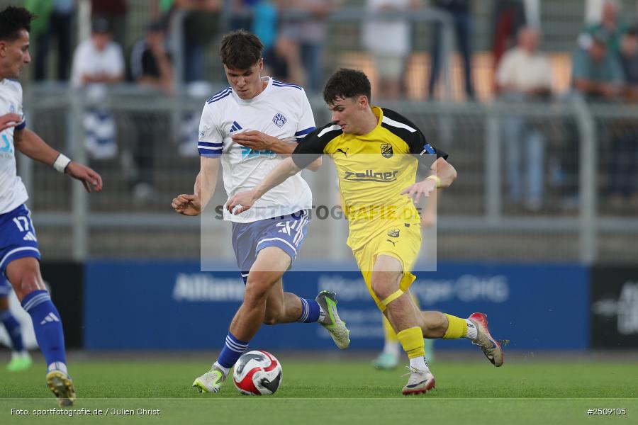 Stadion am Schönbusch, Aschaffenburg, 19.09.2025, sport, action, Fussball, BFV, 9. Spieltag, Regionalliga Bayern, DJK, SVA, DJK Vilzing, SV Viktoria Aschaffenburg - Bild-ID: 2509105