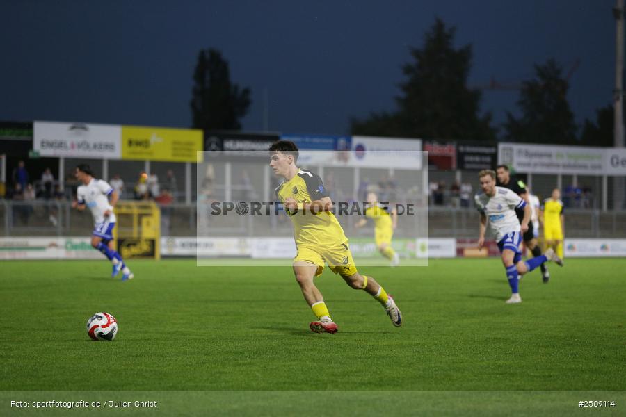 Stadion am Schönbusch, Aschaffenburg, 19.09.2025, sport, action, Fussball, BFV, 9. Spieltag, Regionalliga Bayern, DJK, SVA, DJK Vilzing, SV Viktoria Aschaffenburg - Bild-ID: 2509114