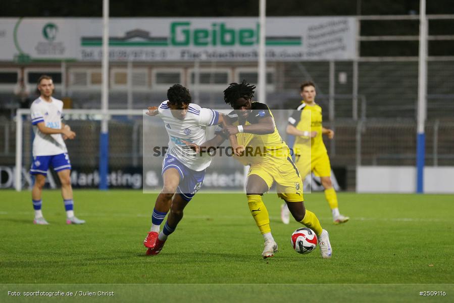 Stadion am Schönbusch, Aschaffenburg, 19.09.2025, sport, action, Fussball, BFV, 9. Spieltag, Regionalliga Bayern, DJK, SVA, DJK Vilzing, SV Viktoria Aschaffenburg - Bild-ID: 2509116