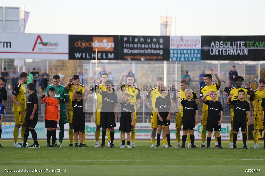 Stadion am Schönbusch, Aschaffenburg, 19.09.2025, sport, action, Fussball, BFV, 9. Spieltag, Regionalliga Bayern, DJK, SVA, DJK Vilzing, SV Viktoria Aschaffenburg - Bild-ID: 2509119
