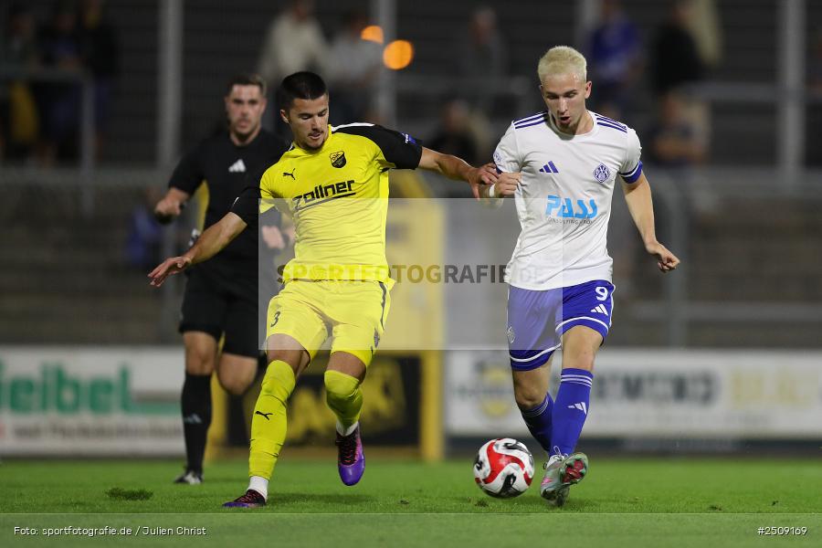 Stadion am Schönbusch, Aschaffenburg, 19.09.2025, sport, action, Fussball, BFV, 9. Spieltag, Regionalliga Bayern, DJK, SVA, DJK Vilzing, SV Viktoria Aschaffenburg - Bild-ID: 2509169