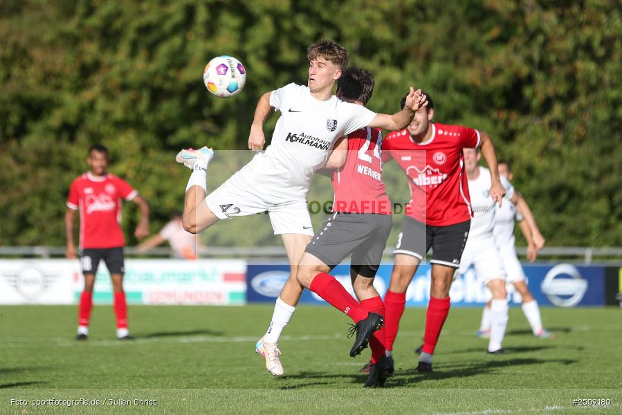 sport, action, TSV Karlburg, TSV, Sportgelände, Landesliga Nordwest, Karlburg, Fussball, FTS, FT Schweinfurt, BFV, 20.09.2025, 12. Spieltag - Bild-ID: 2509180