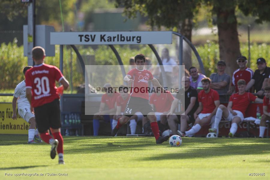 sport, action, TSV Karlburg, TSV, Sportgelände, Landesliga Nordwest, Karlburg, Fussball, FTS, FT Schweinfurt, BFV, 20.09.2025, 12. Spieltag - Bild-ID: 2509185