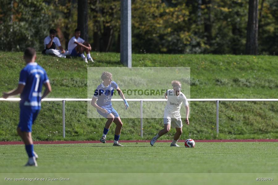 sport, action, TuS 1893 Aschaffenburg-Leider, TUS, Landesliga Nordwest, Fussball, FCB, Dr. Hans Weiß Sportpark, Bad Kissingen, BFV, 20.09.2025, 12. Spieltag, 1. FC 06 Bad Kissingen - Bild-ID: 2509196