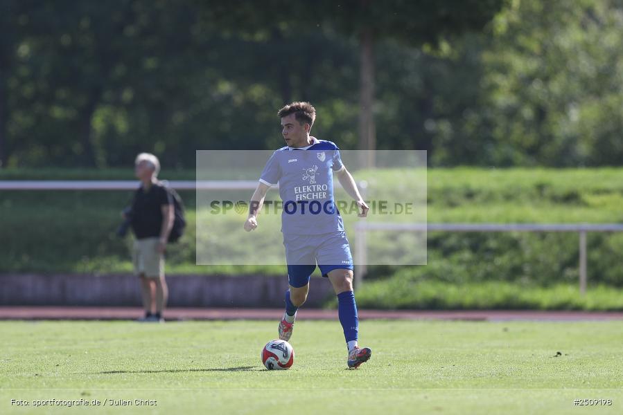sport, action, TuS 1893 Aschaffenburg-Leider, TUS, Landesliga Nordwest, Fussball, FCB, Dr. Hans Weiß Sportpark, Bad Kissingen, BFV, 20.09.2025, 12. Spieltag, 1. FC 06 Bad Kissingen - Bild-ID: 2509198