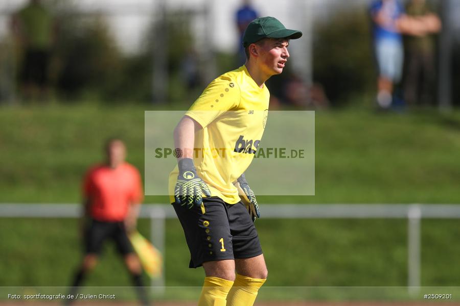 sport, action, TuS 1893 Aschaffenburg-Leider, TUS, Landesliga Nordwest, Fussball, FCB, Dr. Hans Weiß Sportpark, Bad Kissingen, BFV, 20.09.2025, 12. Spieltag, 1. FC 06 Bad Kissingen - Bild-ID: 2509201