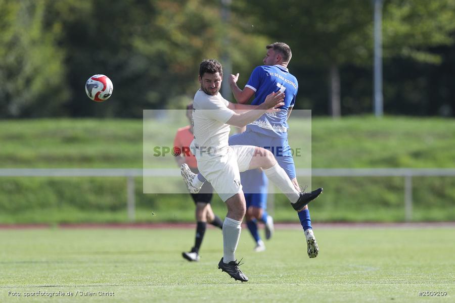 sport, action, TuS 1893 Aschaffenburg-Leider, TUS, Landesliga Nordwest, Fussball, FCB, Dr. Hans Weiß Sportpark, Bad Kissingen, BFV, 20.09.2025, 12. Spieltag, 1. FC 06 Bad Kissingen - Bild-ID: 2509209