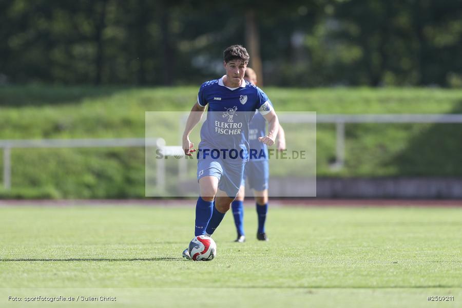 sport, action, TuS 1893 Aschaffenburg-Leider, TUS, Landesliga Nordwest, Fussball, FCB, Dr. Hans Weiß Sportpark, Bad Kissingen, BFV, 20.09.2025, 12. Spieltag, 1. FC 06 Bad Kissingen - Bild-ID: 2509211