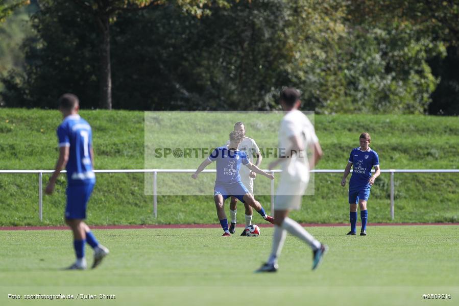 sport, action, TuS 1893 Aschaffenburg-Leider, TUS, Landesliga Nordwest, Fussball, FCB, Dr. Hans Weiß Sportpark, Bad Kissingen, BFV, 20.09.2025, 12. Spieltag, 1. FC 06 Bad Kissingen - Bild-ID: 2509216