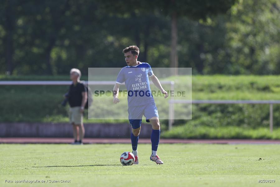 sport, action, TuS 1893 Aschaffenburg-Leider, TUS, Landesliga Nordwest, Fussball, FCB, Dr. Hans Weiß Sportpark, Bad Kissingen, BFV, 20.09.2025, 12. Spieltag, 1. FC 06 Bad Kissingen - Bild-ID: 2509219