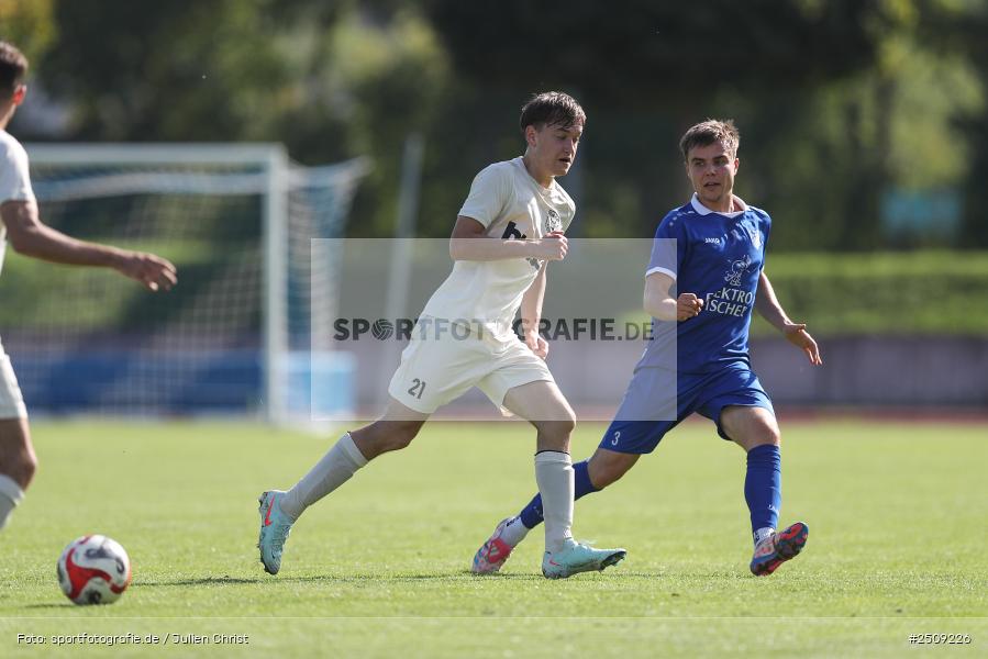 sport, action, TuS 1893 Aschaffenburg-Leider, TUS, Landesliga Nordwest, Fussball, FCB, Dr. Hans Weiß Sportpark, Bad Kissingen, BFV, 20.09.2025, 12. Spieltag, 1. FC 06 Bad Kissingen - Bild-ID: 2509226