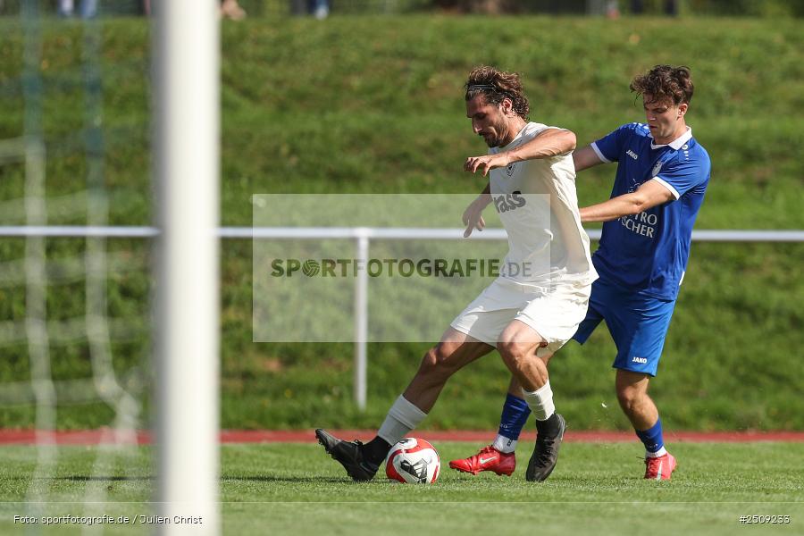 sport, action, TuS 1893 Aschaffenburg-Leider, TUS, Landesliga Nordwest, Fussball, FCB, Dr. Hans Weiß Sportpark, Bad Kissingen, BFV, 20.09.2025, 12. Spieltag, 1. FC 06 Bad Kissingen - Bild-ID: 2509233