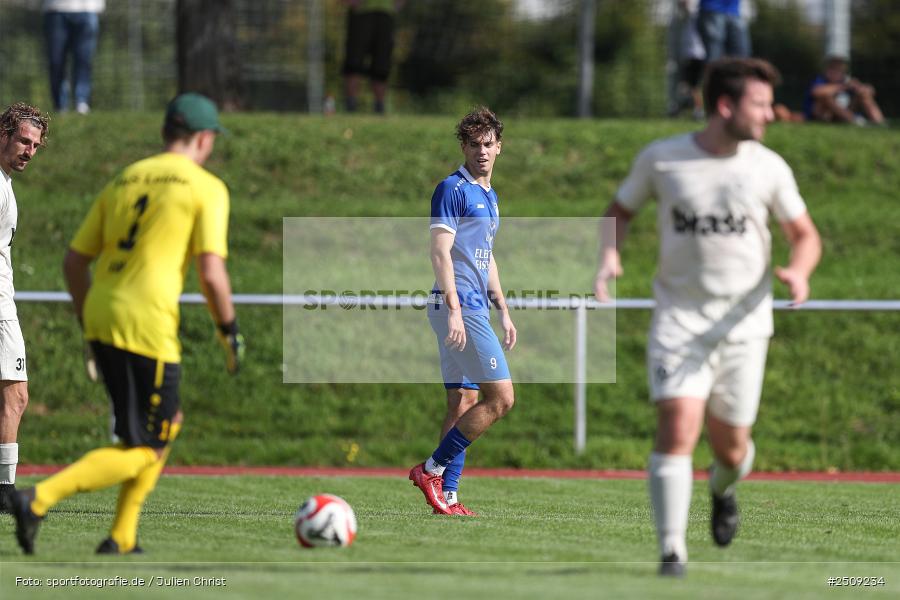 sport, action, TuS 1893 Aschaffenburg-Leider, TUS, Landesliga Nordwest, Fussball, FCB, Dr. Hans Weiß Sportpark, Bad Kissingen, BFV, 20.09.2025, 12. Spieltag, 1. FC 06 Bad Kissingen - Bild-ID: 2509234