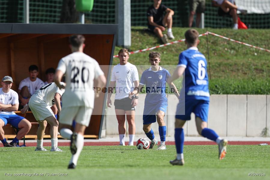 sport, action, TuS 1893 Aschaffenburg-Leider, TUS, Landesliga Nordwest, Fussball, FCB, Dr. Hans Weiß Sportpark, Bad Kissingen, BFV, 20.09.2025, 12. Spieltag, 1. FC 06 Bad Kissingen - Bild-ID: 2509236