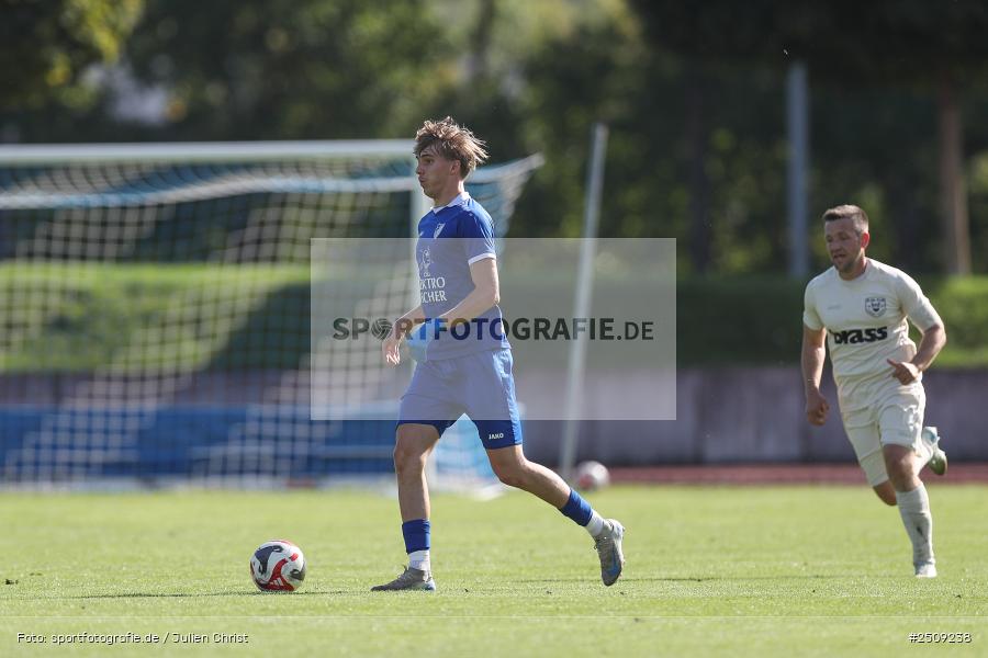 sport, action, TuS 1893 Aschaffenburg-Leider, TUS, Landesliga Nordwest, Fussball, FCB, Dr. Hans Weiß Sportpark, Bad Kissingen, BFV, 20.09.2025, 12. Spieltag, 1. FC 06 Bad Kissingen - Bild-ID: 2509238