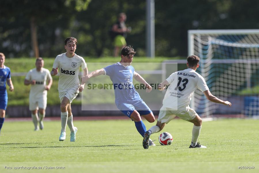 sport, action, TuS 1893 Aschaffenburg-Leider, TUS, Landesliga Nordwest, Fussball, FCB, Dr. Hans Weiß Sportpark, Bad Kissingen, BFV, 20.09.2025, 12. Spieltag, 1. FC 06 Bad Kissingen - Bild-ID: 2509249