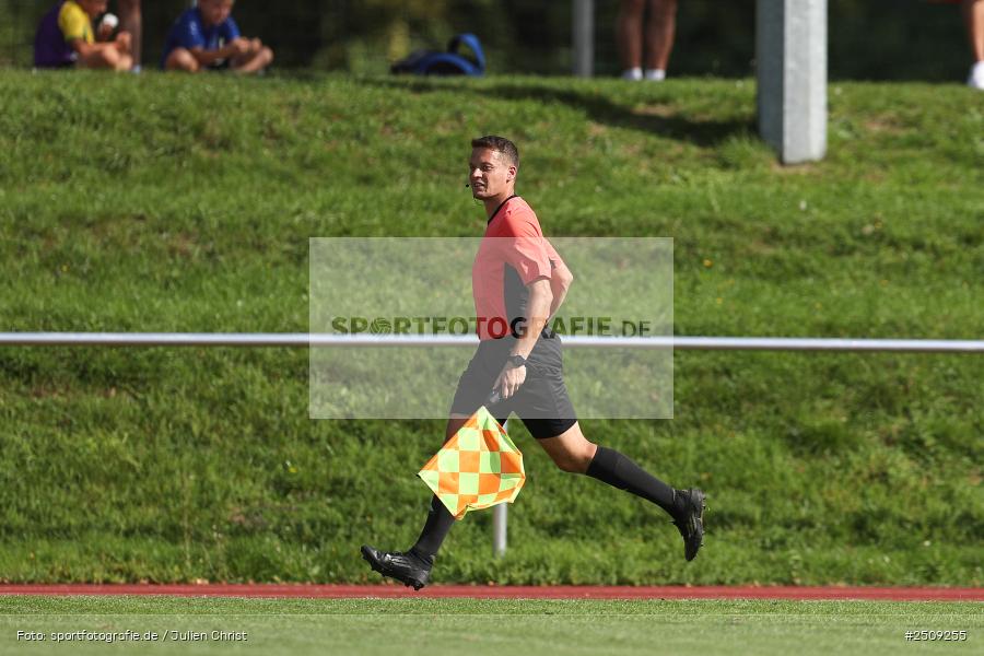 sport, action, TuS 1893 Aschaffenburg-Leider, TUS, Landesliga Nordwest, Fussball, FCB, Dr. Hans Weiß Sportpark, Bad Kissingen, BFV, 20.09.2025, 12. Spieltag, 1. FC 06 Bad Kissingen - Bild-ID: 2509255