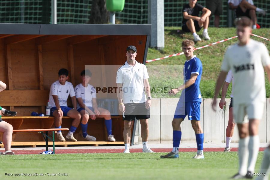 sport, action, TuS 1893 Aschaffenburg-Leider, TUS, Landesliga Nordwest, Fussball, FCB, Dr. Hans Weiß Sportpark, Bad Kissingen, BFV, 20.09.2025, 12. Spieltag, 1. FC 06 Bad Kissingen - Bild-ID: 2509257