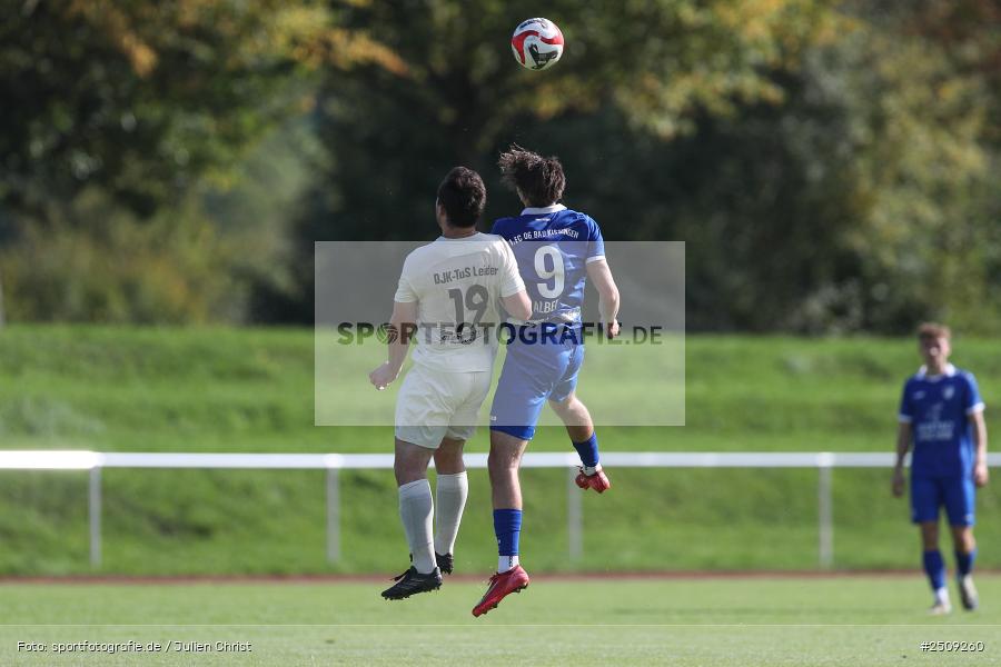 sport, action, TuS 1893 Aschaffenburg-Leider, TUS, Landesliga Nordwest, Fussball, FCB, Dr. Hans Weiß Sportpark, Bad Kissingen, BFV, 20.09.2025, 12. Spieltag, 1. FC 06 Bad Kissingen - Bild-ID: 2509260