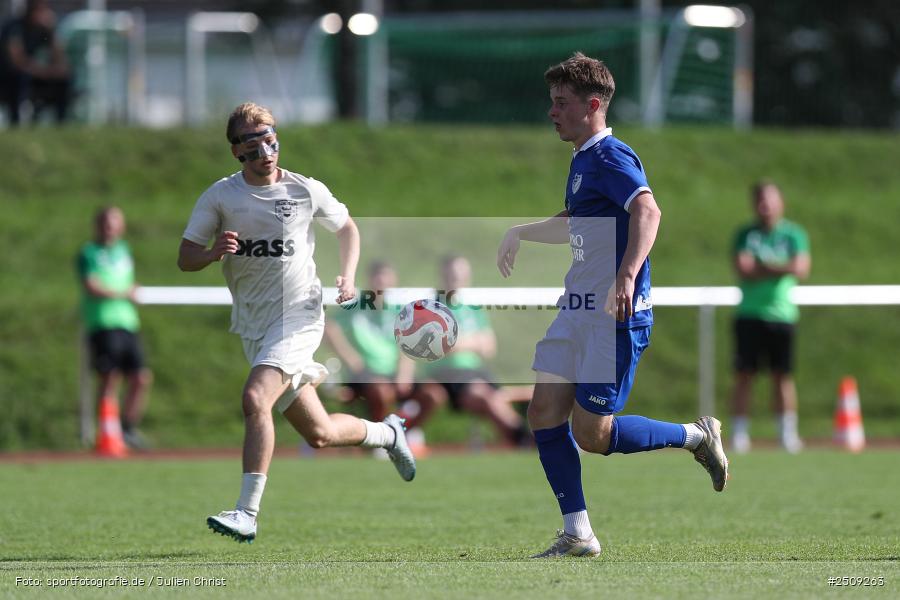 sport, action, TuS 1893 Aschaffenburg-Leider, TUS, Landesliga Nordwest, Fussball, FCB, Dr. Hans Weiß Sportpark, Bad Kissingen, BFV, 20.09.2025, 12. Spieltag, 1. FC 06 Bad Kissingen - Bild-ID: 2509263