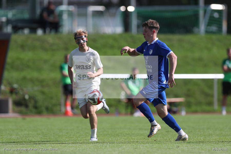 sport, action, TuS 1893 Aschaffenburg-Leider, TUS, Landesliga Nordwest, Fussball, FCB, Dr. Hans Weiß Sportpark, Bad Kissingen, BFV, 20.09.2025, 12. Spieltag, 1. FC 06 Bad Kissingen - Bild-ID: 2509264