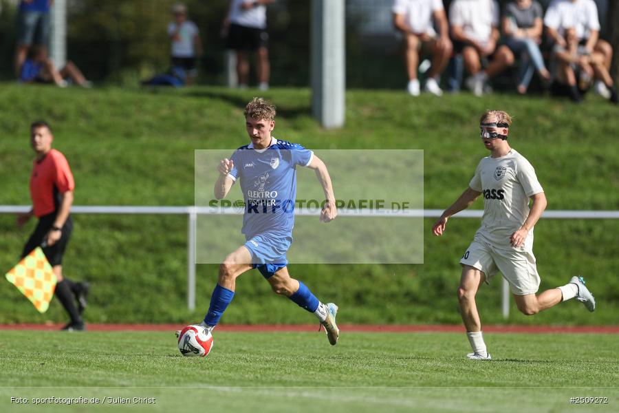 sport, action, TuS 1893 Aschaffenburg-Leider, TUS, Landesliga Nordwest, Fussball, FCB, Dr. Hans Weiß Sportpark, Bad Kissingen, BFV, 20.09.2025, 12. Spieltag, 1. FC 06 Bad Kissingen - Bild-ID: 2509272
