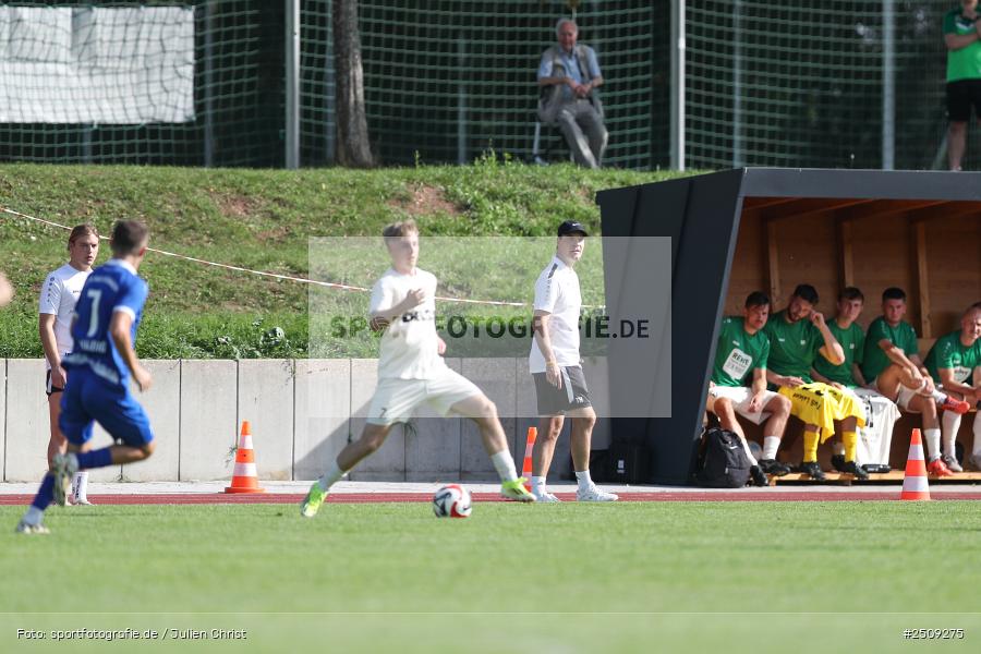 sport, action, TuS 1893 Aschaffenburg-Leider, TUS, Landesliga Nordwest, Fussball, FCB, Dr. Hans Weiß Sportpark, Bad Kissingen, BFV, 20.09.2025, 12. Spieltag, 1. FC 06 Bad Kissingen - Bild-ID: 2509275