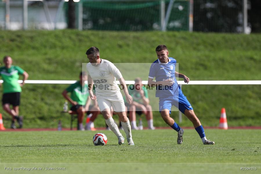 sport, action, TuS 1893 Aschaffenburg-Leider, TUS, Landesliga Nordwest, Fussball, FCB, Dr. Hans Weiß Sportpark, Bad Kissingen, BFV, 20.09.2025, 12. Spieltag, 1. FC 06 Bad Kissingen - Bild-ID: 2509276