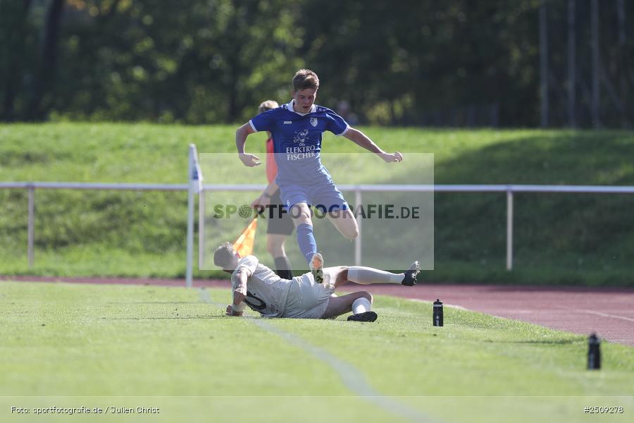 sport, action, TuS 1893 Aschaffenburg-Leider, TUS, Landesliga Nordwest, Fussball, FCB, Dr. Hans Weiß Sportpark, Bad Kissingen, BFV, 20.09.2025, 12. Spieltag, 1. FC 06 Bad Kissingen - Bild-ID: 2509278