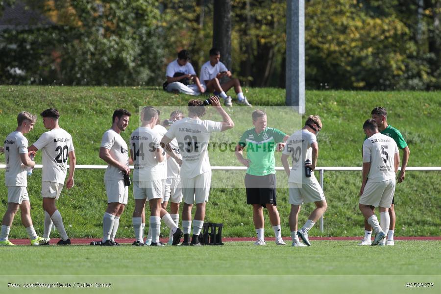 sport, action, TuS 1893 Aschaffenburg-Leider, TUS, Landesliga Nordwest, Fussball, FCB, Dr. Hans Weiß Sportpark, Bad Kissingen, BFV, 20.09.2025, 12. Spieltag, 1. FC 06 Bad Kissingen - Bild-ID: 2509279