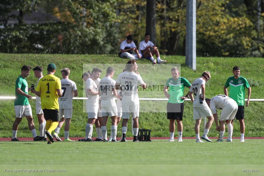 sport, action, TuS 1893 Aschaffenburg-Leider, TUS, Landesliga Nordwest, Fussball, FCB, Dr. Hans Weiß Sportpark, Bad Kissingen, BFV, 20.09.2025, 12. Spieltag, 1. FC 06 Bad Kissingen - Bild-ID: 2509280