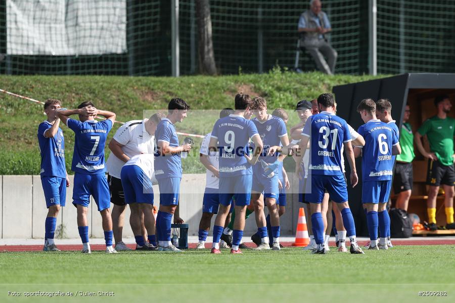 sport, action, TuS 1893 Aschaffenburg-Leider, TUS, Landesliga Nordwest, Fussball, FCB, Dr. Hans Weiß Sportpark, Bad Kissingen, BFV, 20.09.2025, 12. Spieltag, 1. FC 06 Bad Kissingen - Bild-ID: 2509282