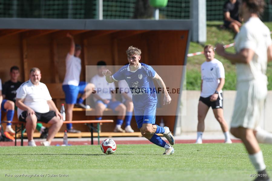 sport, action, TuS 1893 Aschaffenburg-Leider, TUS, Landesliga Nordwest, Fussball, FCB, Dr. Hans Weiß Sportpark, Bad Kissingen, BFV, 20.09.2025, 12. Spieltag, 1. FC 06 Bad Kissingen - Bild-ID: 2509288