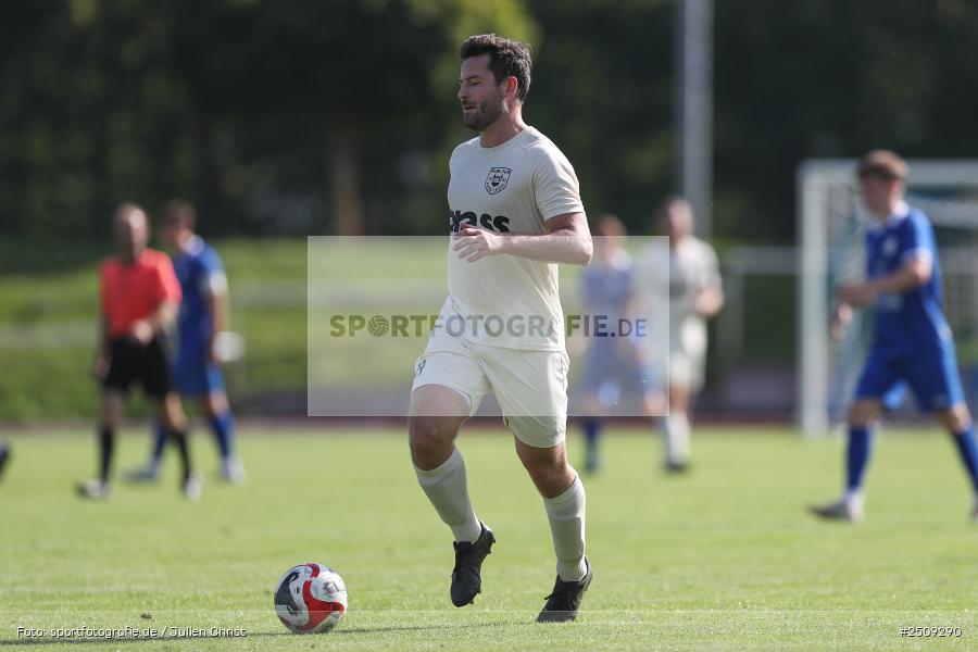 sport, action, TuS 1893 Aschaffenburg-Leider, TUS, Landesliga Nordwest, Fussball, FCB, Dr. Hans Weiß Sportpark, Bad Kissingen, BFV, 20.09.2025, 12. Spieltag, 1. FC 06 Bad Kissingen - Bild-ID: 2509290
