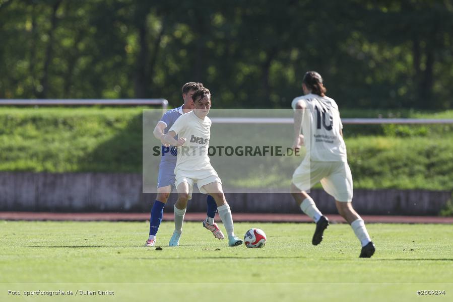 sport, action, TuS 1893 Aschaffenburg-Leider, TUS, Landesliga Nordwest, Fussball, FCB, Dr. Hans Weiß Sportpark, Bad Kissingen, BFV, 20.09.2025, 12. Spieltag, 1. FC 06 Bad Kissingen - Bild-ID: 2509294