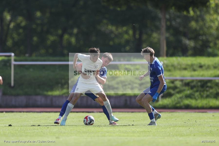 sport, action, TuS 1893 Aschaffenburg-Leider, TUS, Landesliga Nordwest, Fussball, FCB, Dr. Hans Weiß Sportpark, Bad Kissingen, BFV, 20.09.2025, 12. Spieltag, 1. FC 06 Bad Kissingen - Bild-ID: 2509295