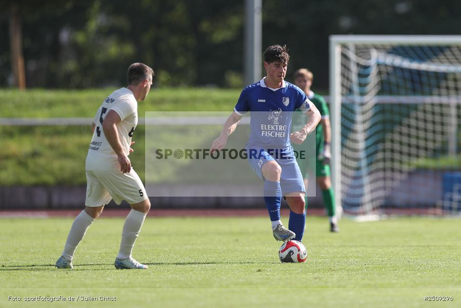 sport, action, TuS 1893 Aschaffenburg-Leider, TUS, Landesliga Nordwest, Fussball, FCB, Dr. Hans Weiß Sportpark, Bad Kissingen, BFV, 20.09.2025, 12. Spieltag, 1. FC 06 Bad Kissingen - Bild-ID: 2509296
